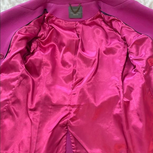 J. Crew Pink Double-Breasted Coat - Picture 7 of 7